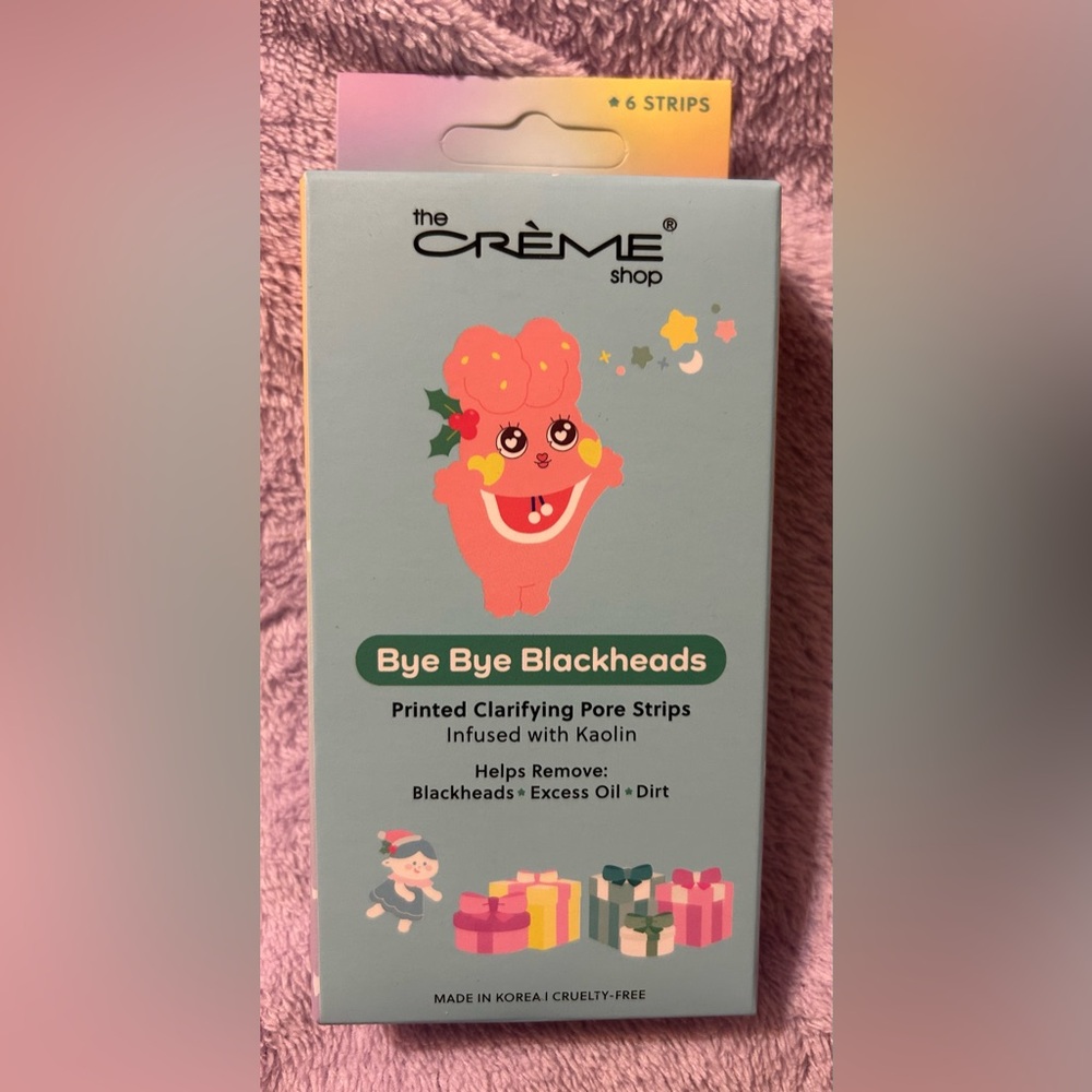 The Crème Shop Bye Bye Blackheads Printed Clarifying Pore Strips